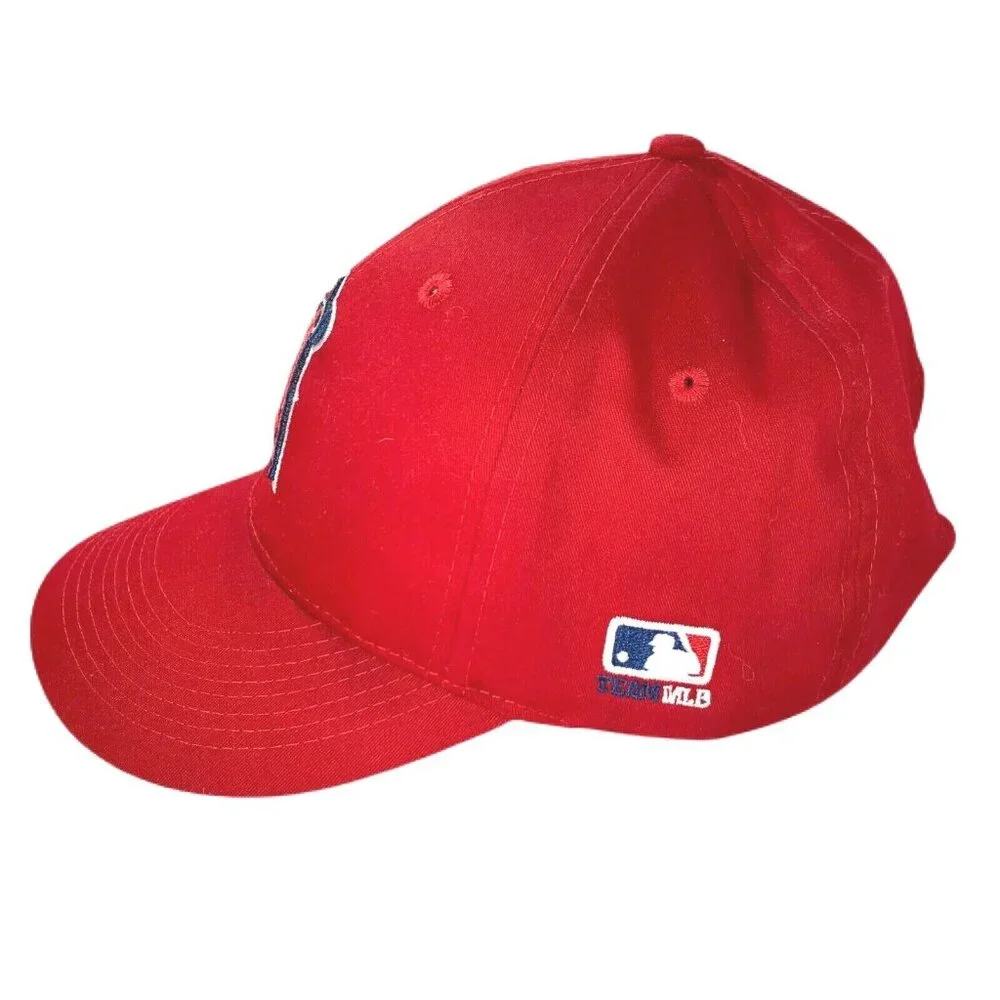 Los Angeles LA Angels Team MLB Red Hat Cap OC Sports Adjustable Closure Baseball - Picture 3 of 7